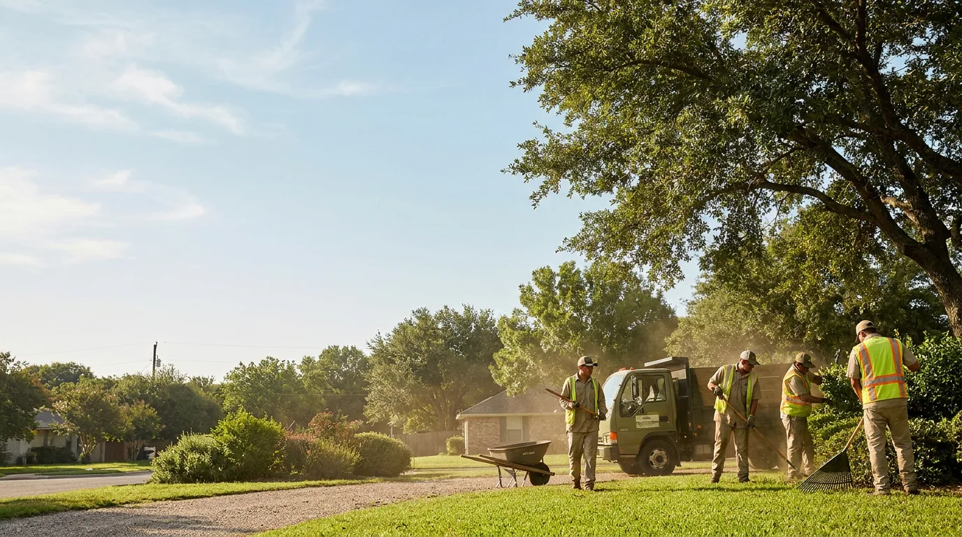 Landscaping in Sunset, TX near me